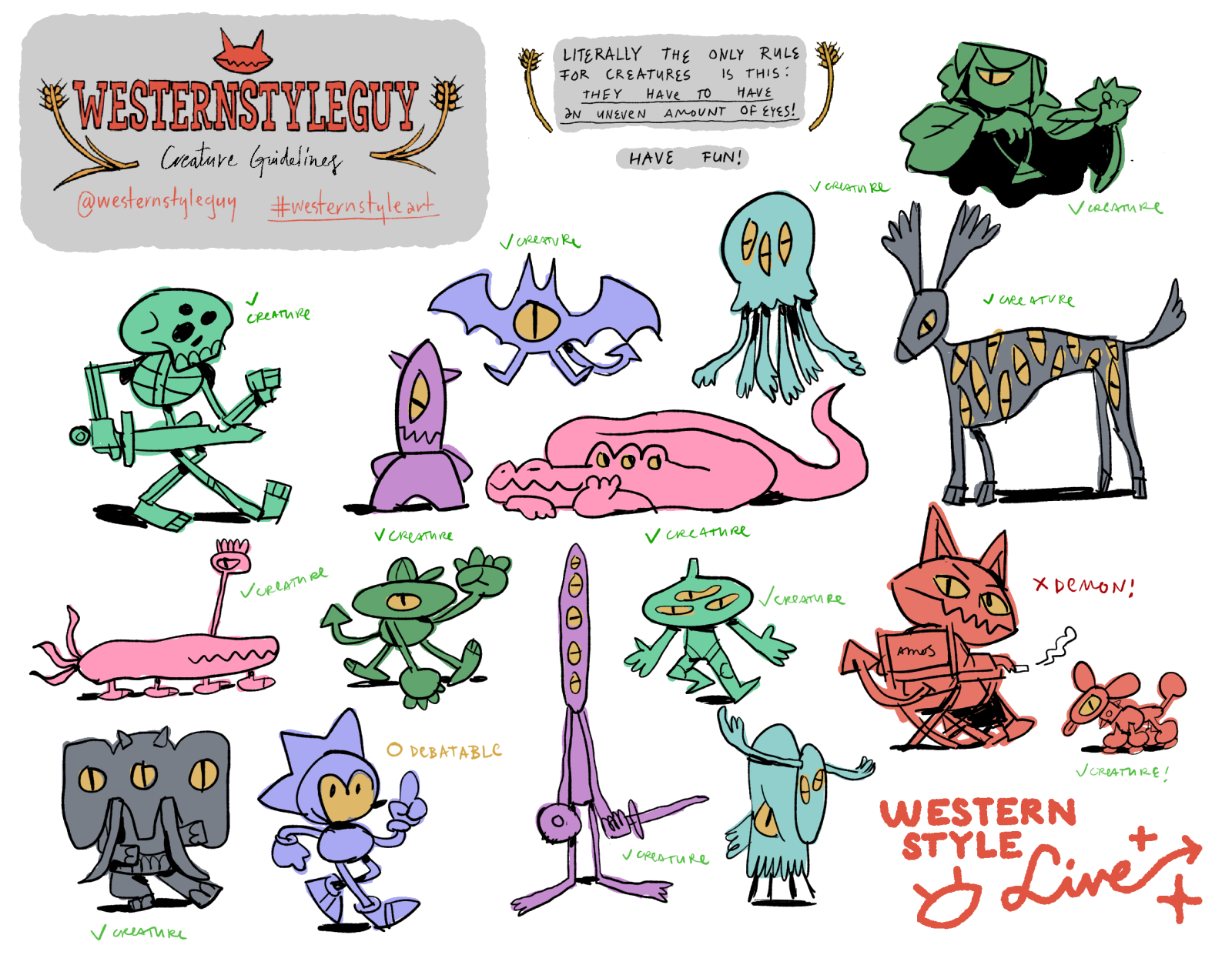 Creatures, the chat mascot